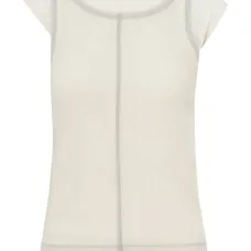 Футболка с отделкой швами Футболка с отделкой швами