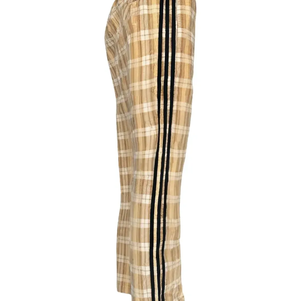 Брюки X Adidas в клетку на завязках