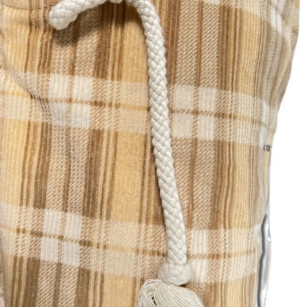 Брюки X Adidas в клетку на завязках