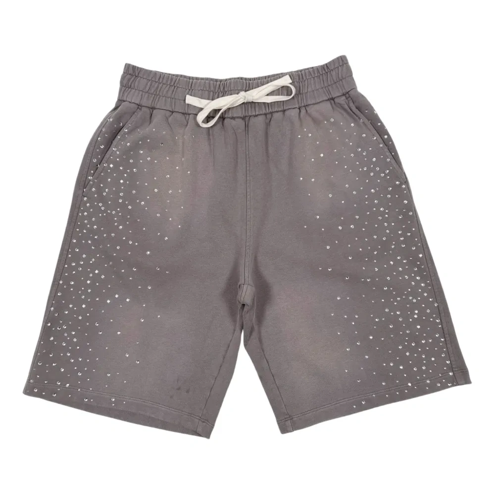 Спортивные шорты на кулиске с декоративной отделкой