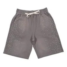 Спортивные шорты на кулиске с декоративной отделкой