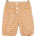 Шорты в клетку на пуговицах