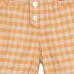 Шорты в клетку на пуговицах