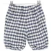 Шорты в клетку на пуговицах