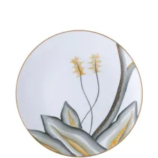 Ручная роспись, круглая десертная тарелка (21 см)