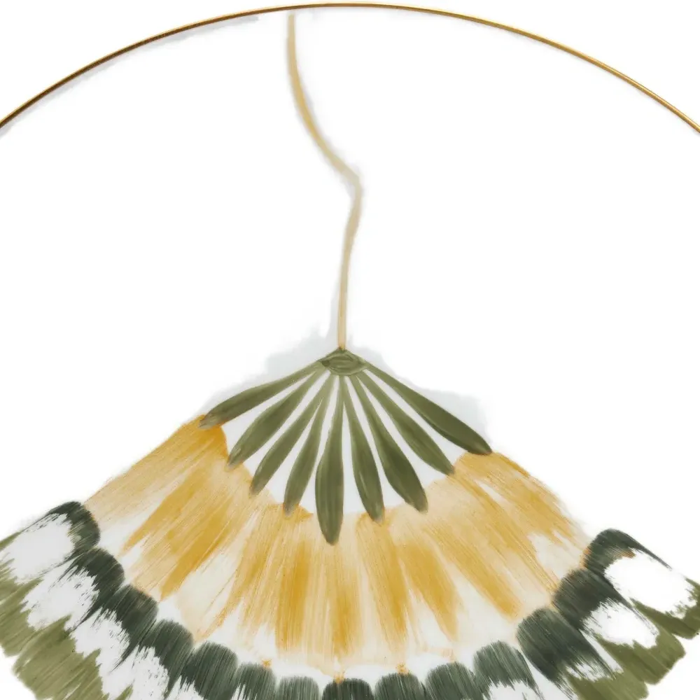 Обеденная тарелка Ginkgo Coupe круглая (26,5 см)