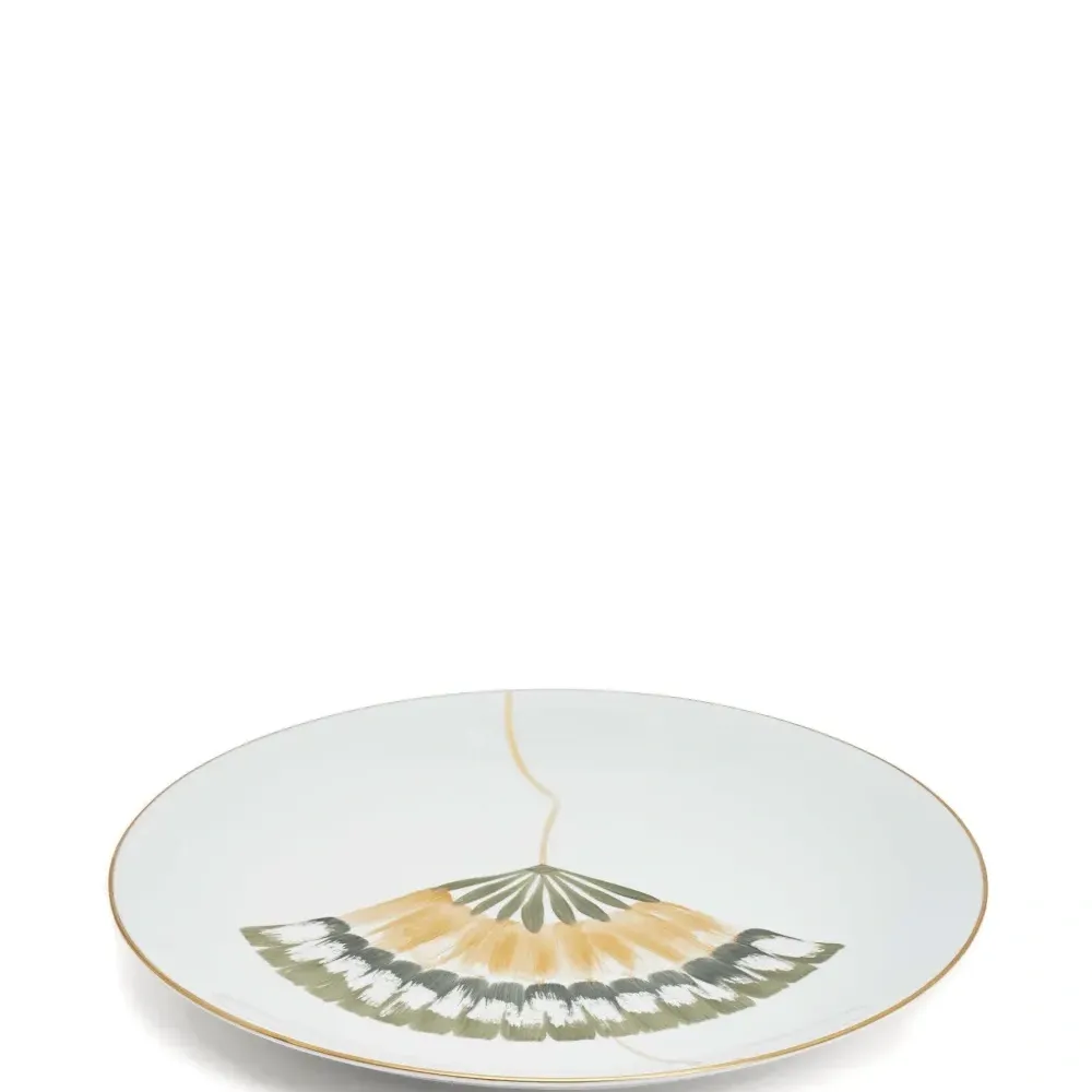 Обеденная тарелка Ginkgo Coupe круглая (26,5 см)