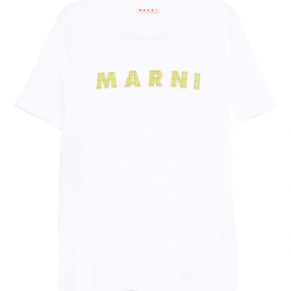 Футболка с принтом логотипа