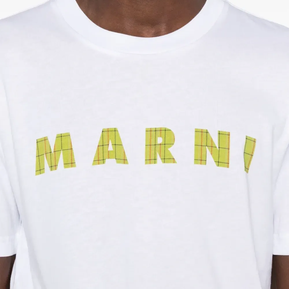 Футболка с принтом логотипа