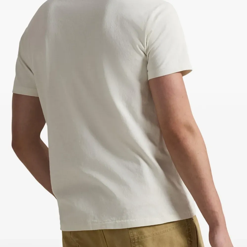 Футболка с принтом и круглым вырезом