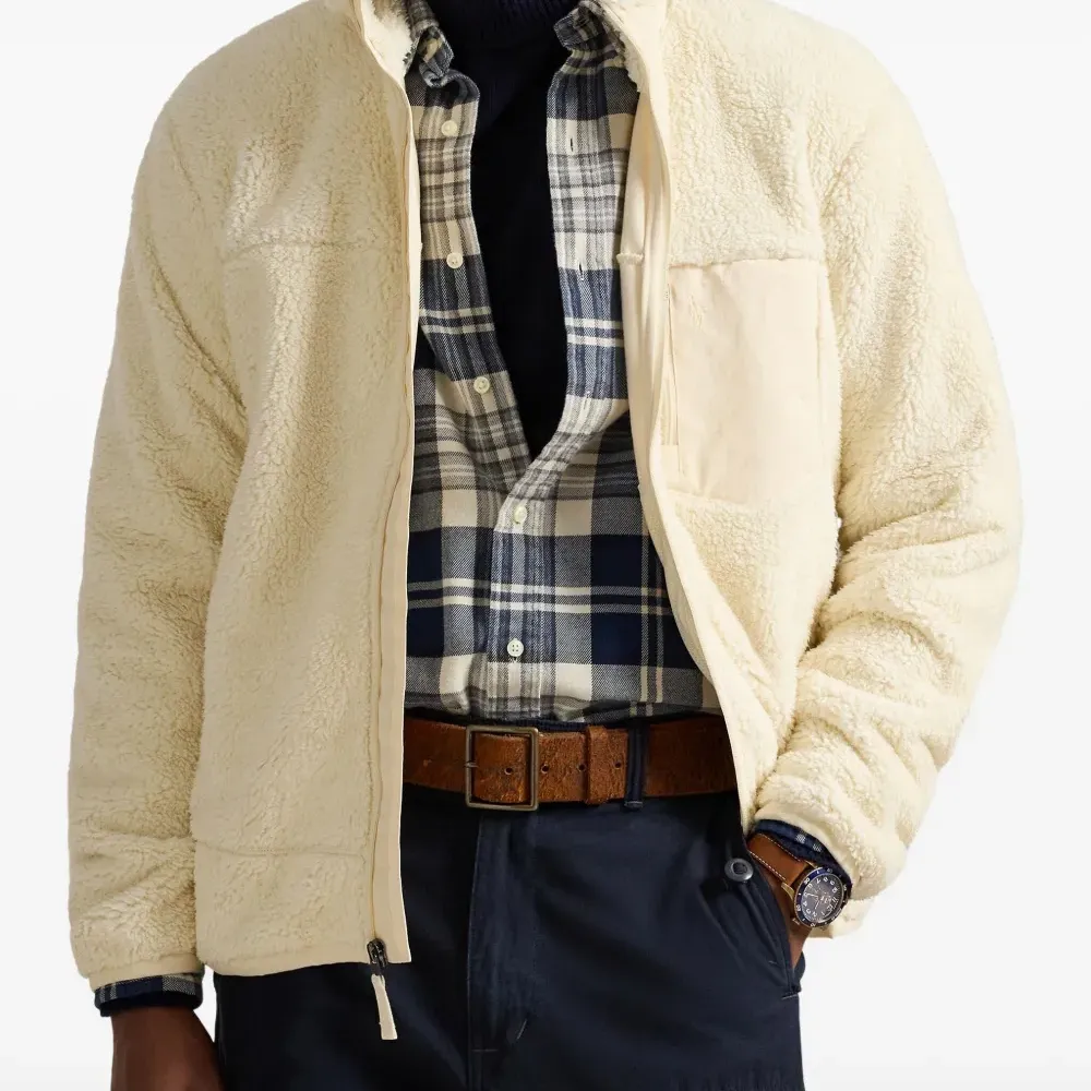 Толстовка с воротником-стойкой на молнии