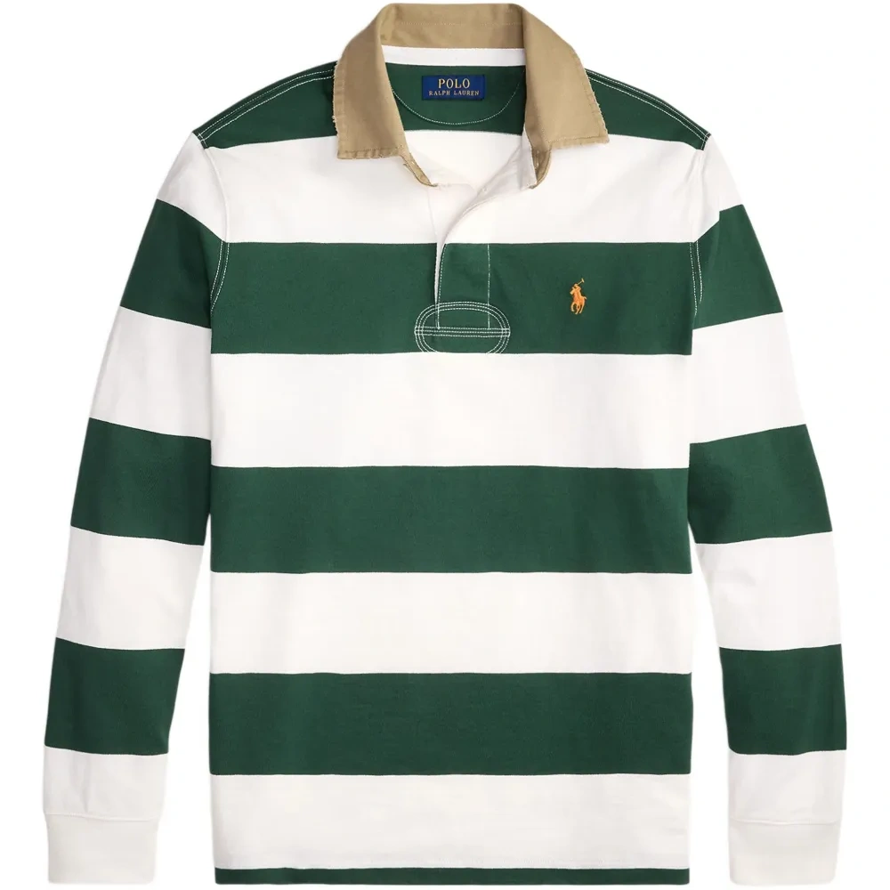 Полосатая рубашка поло