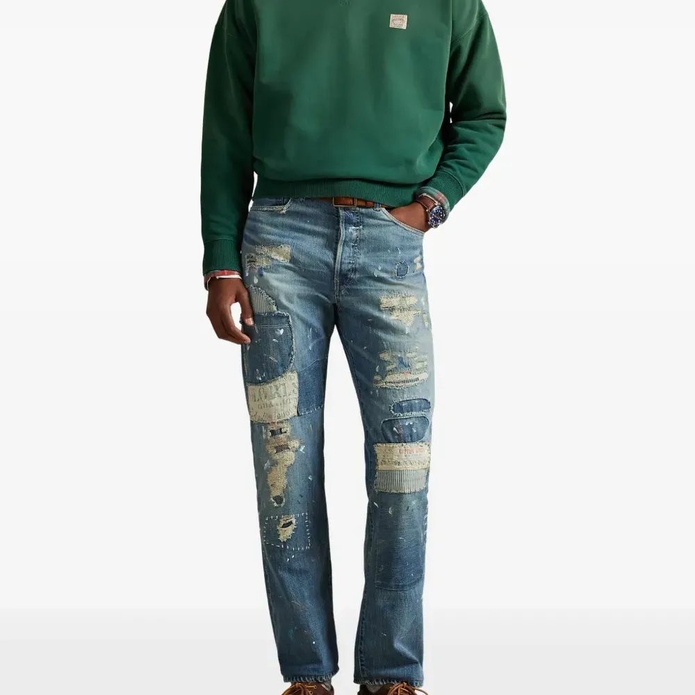 Толстовка с круглым вырезом