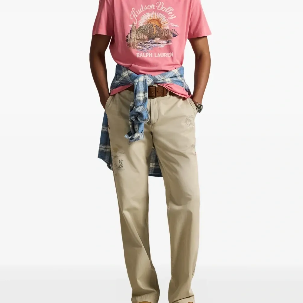 Футболка с принтом