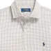 Клетчатая рубашка с длинными рукавами