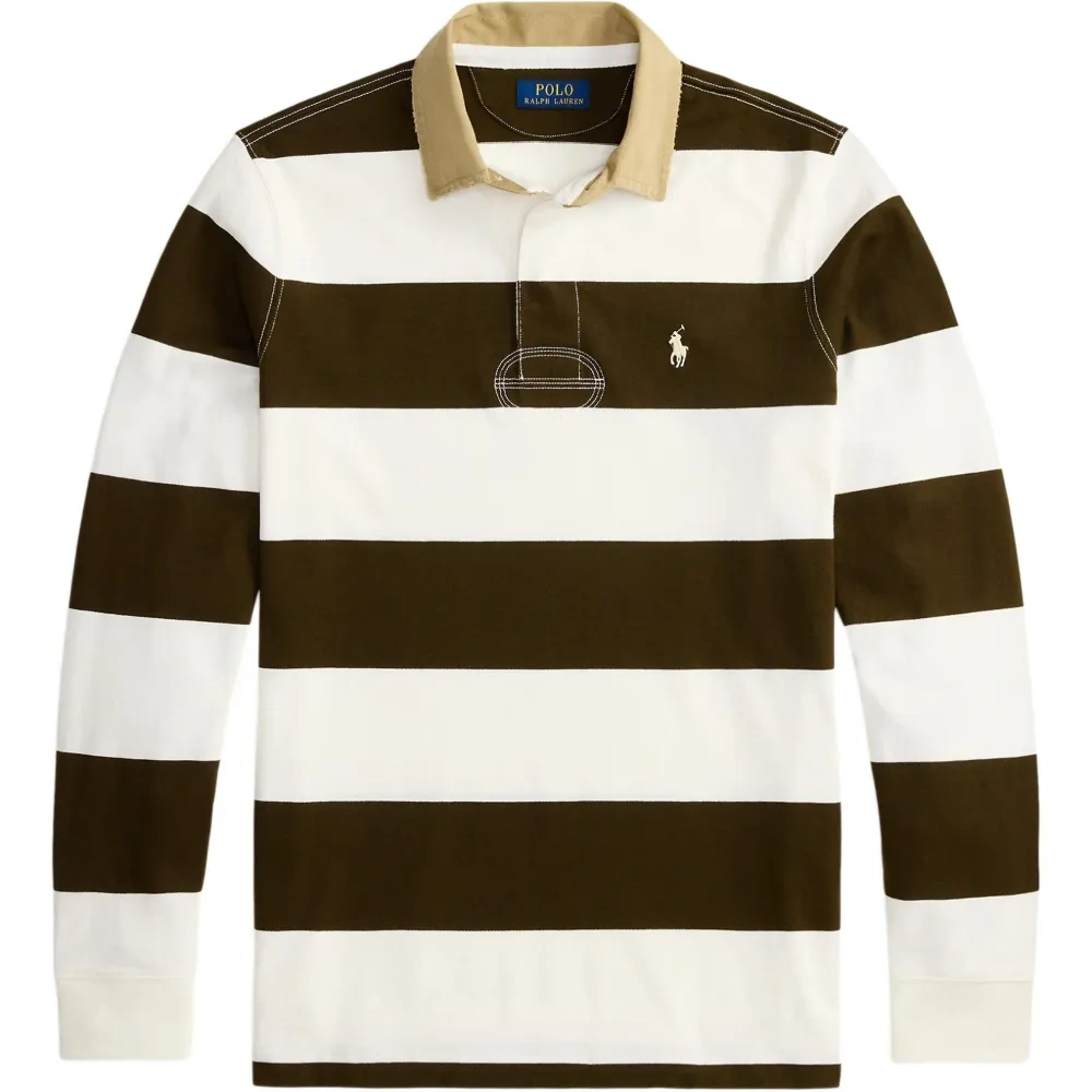 Полосатая рубашка поло