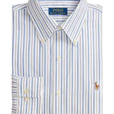 Полосатая рубашка с длинными рукавами