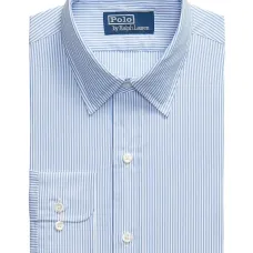 Полосатая рубашка с длинными рукавами