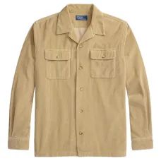 Вельветовая рубашка-куртка с карманами