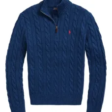 Свитер с воротником на молнии