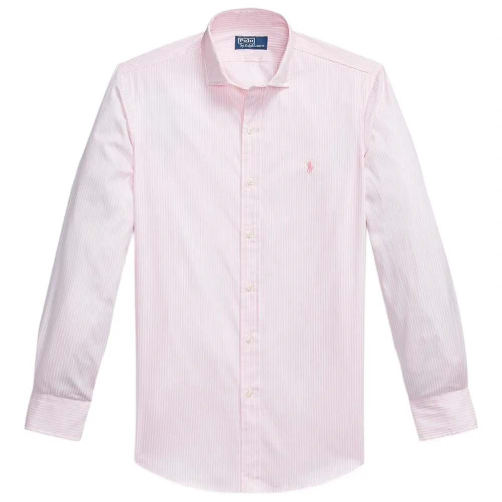 Полосатая рубашка с длинными рукавами