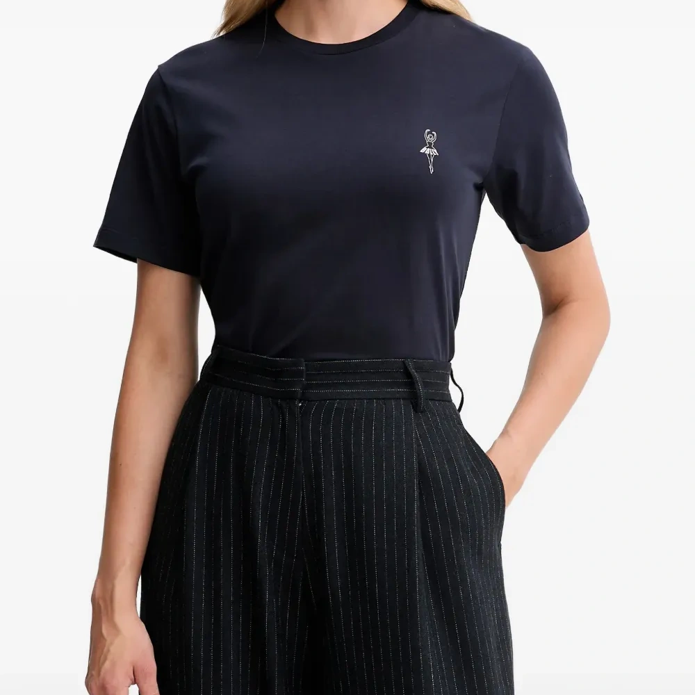 Топ с балетными деталями