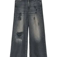 Брюки Paper Kid с эффектом потертости