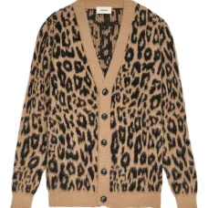 Кардиган с леопардовым принтом Кардиган с леопардовым принтом