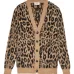 Кардиган с леопардовым принтом