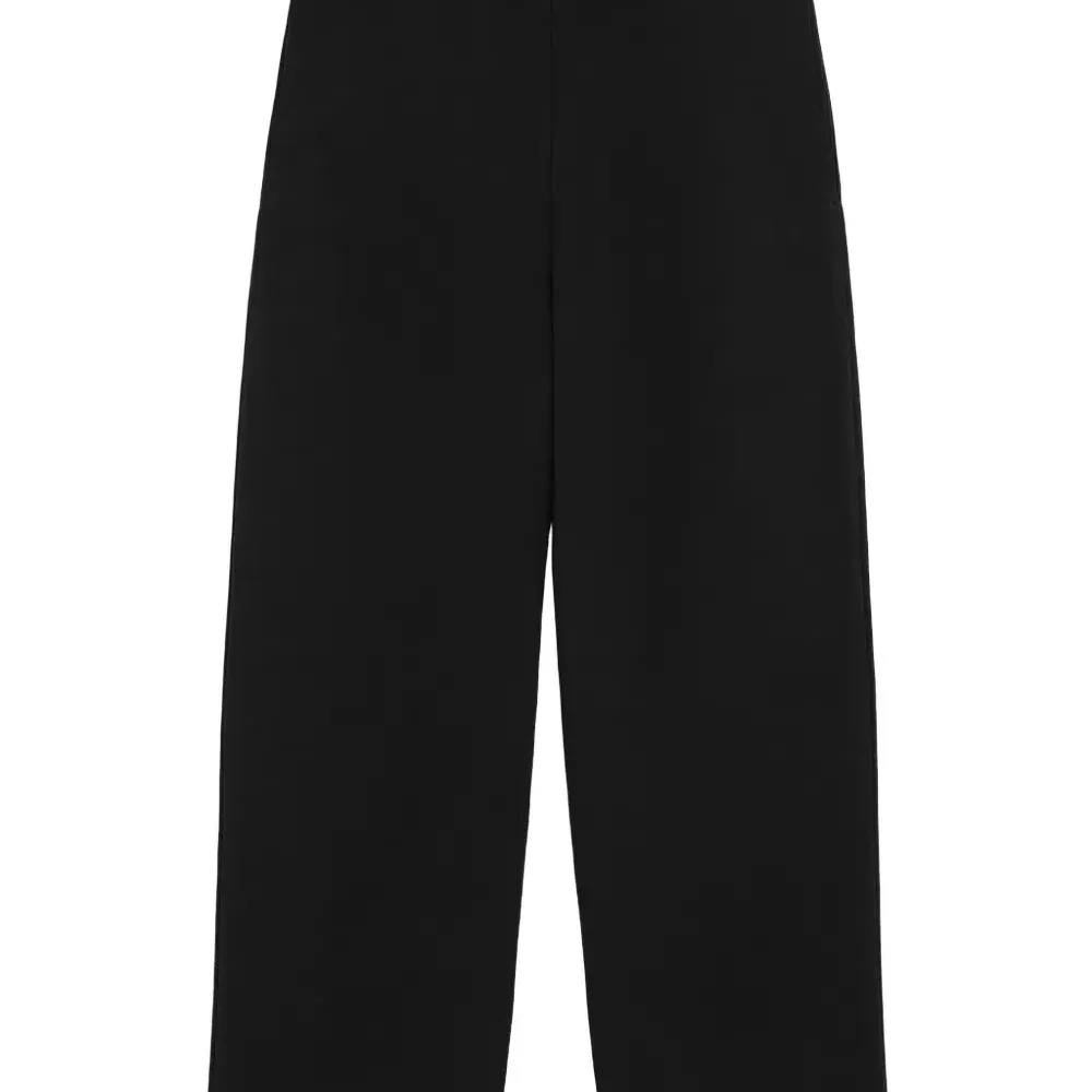 Брюки с кулиской и необработанными краями