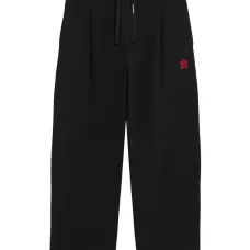 Брюки с кулиской и необработанными краями