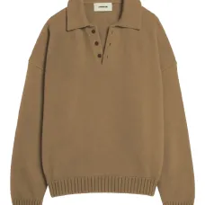 Рубашка поло с воротником на пуговицах