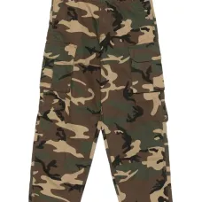 Брюки с камуфляжным принтом