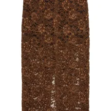 Кружевная юбка миди