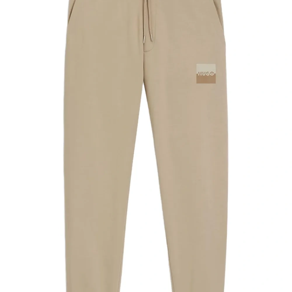 Спортивные брюки с логотипом и шнурком Спортивные брюки с логотипом и шнурком