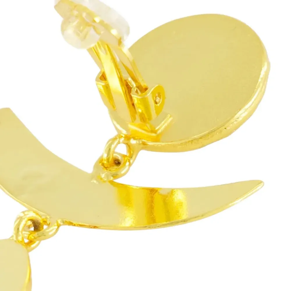 Серьги Sunset с ониксом и жемчугом