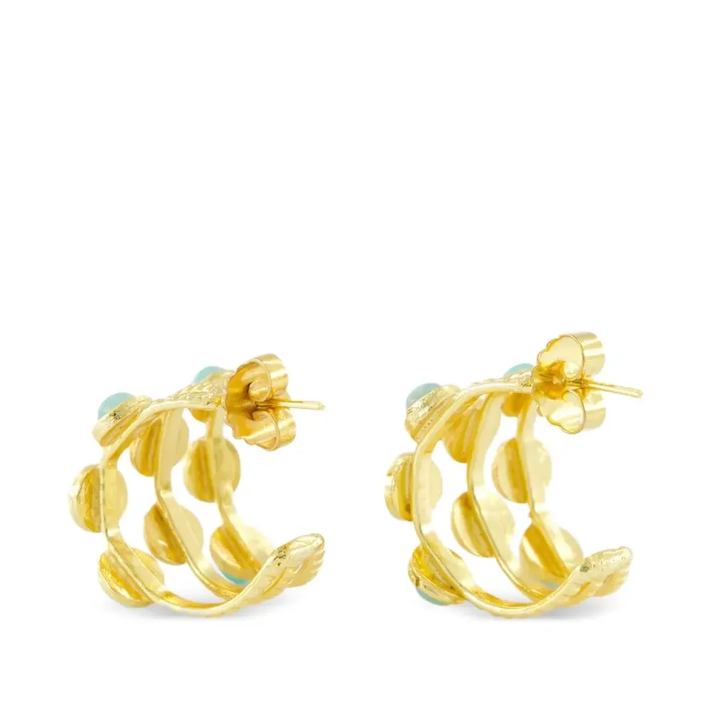 Декорированные серьги