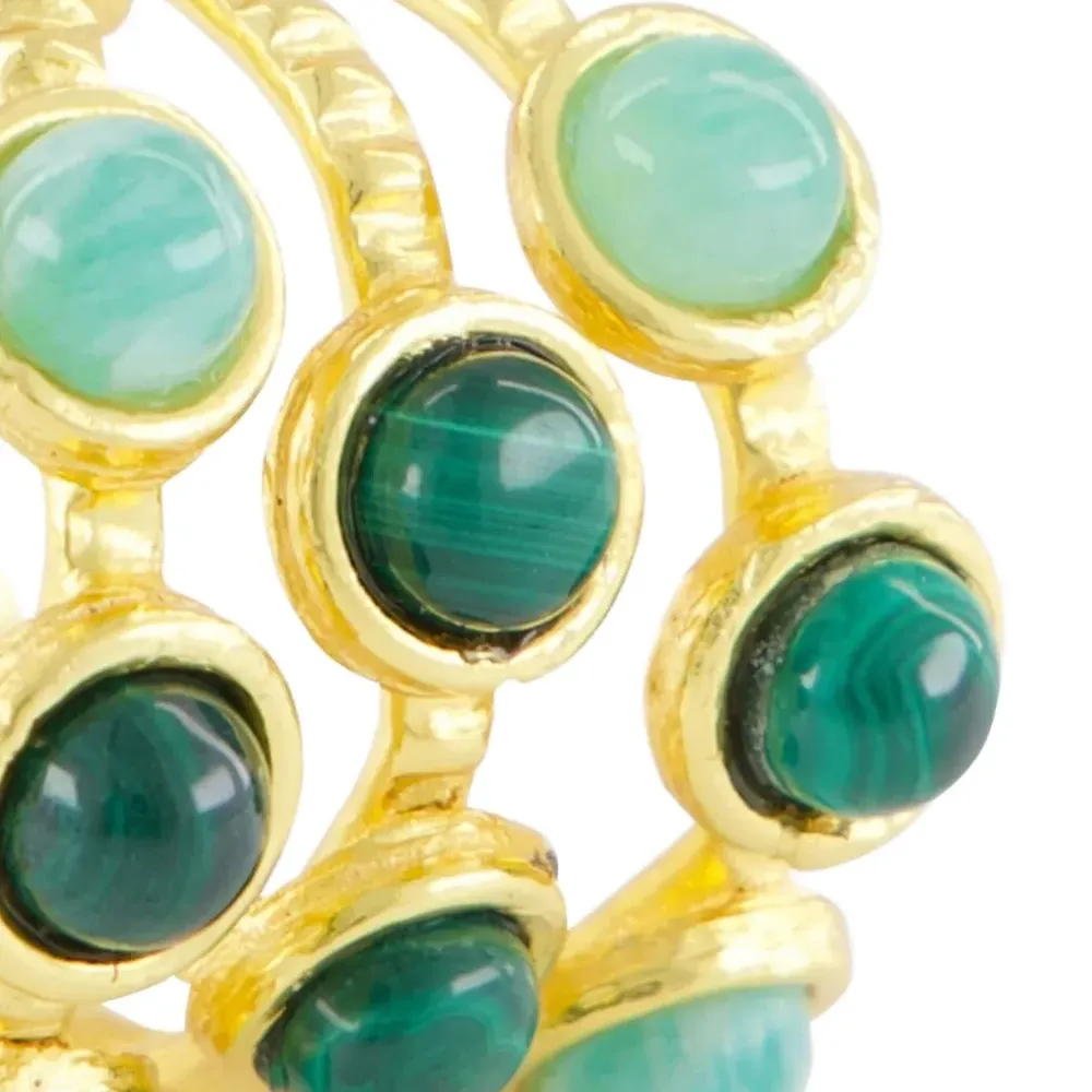 Декорированные серьги