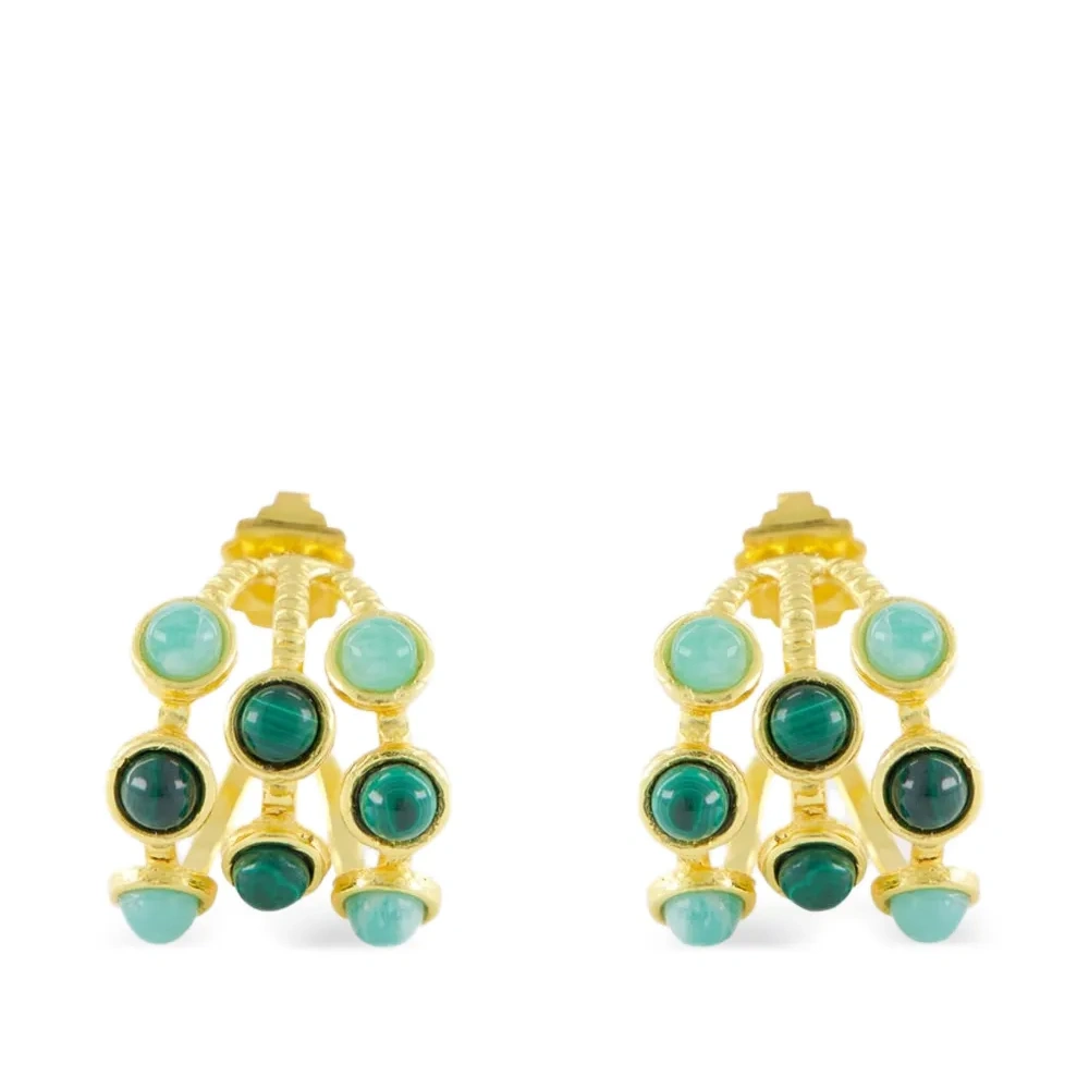 Декорированные серьги