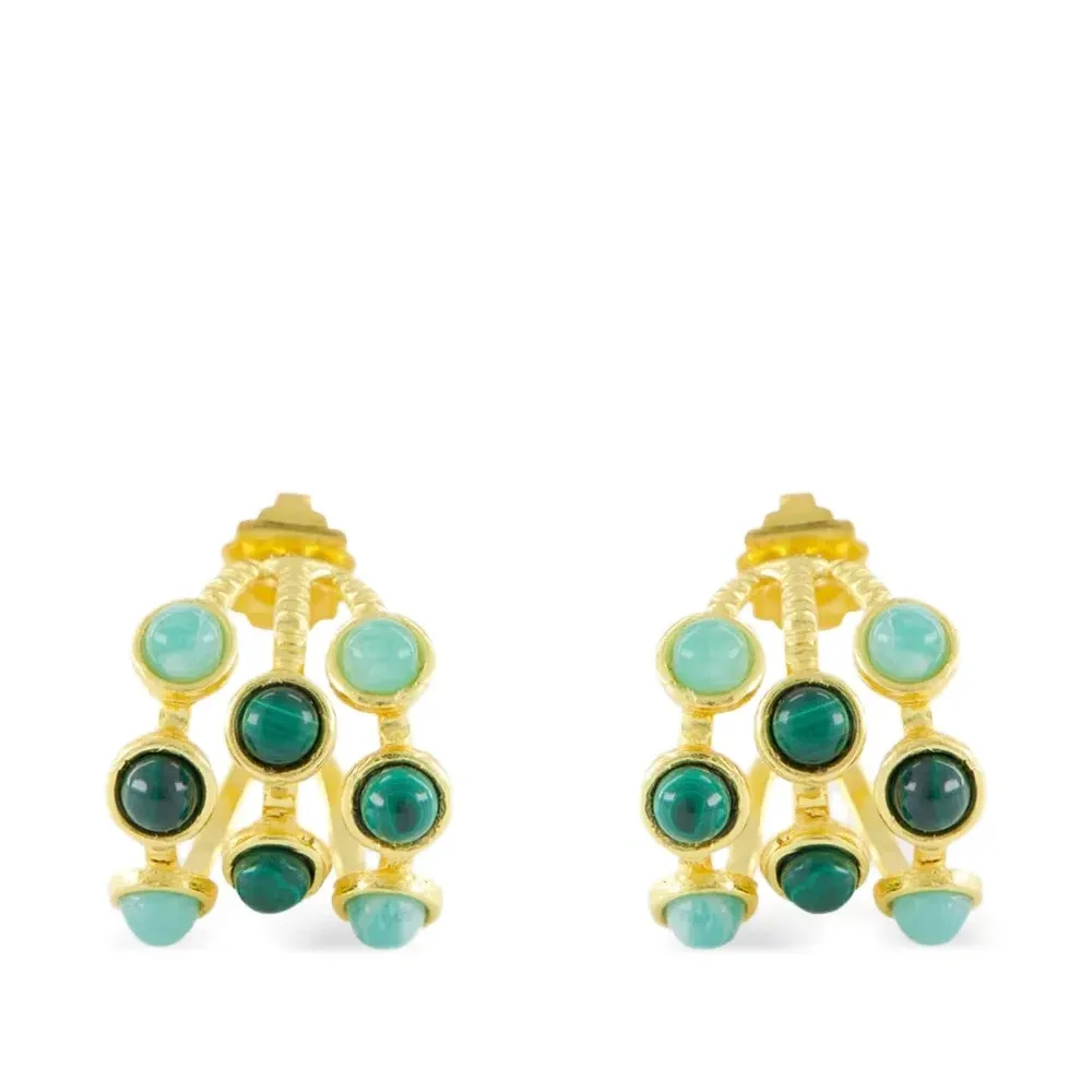 Декорированные серьги