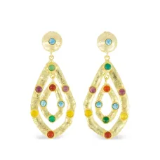 Серьги-подвески Ava