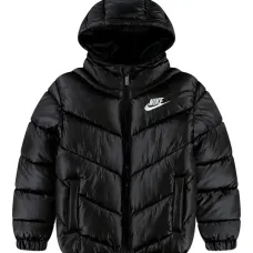 Стёганая куртка с капюшоном