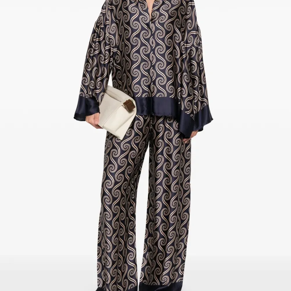 Брюки с узором Jensen