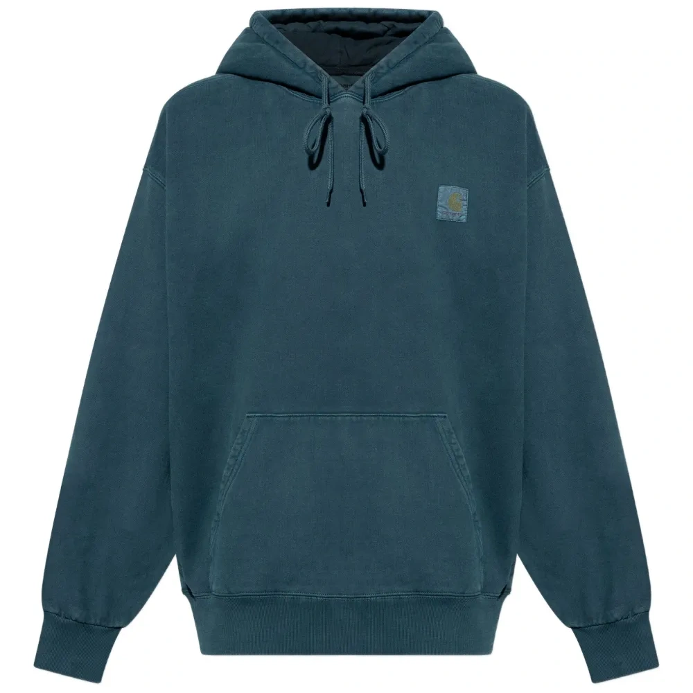 Худи с нашивкой-логотипом