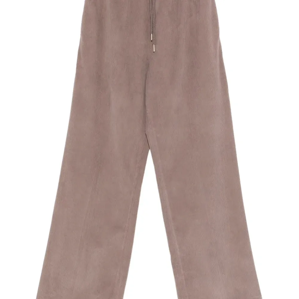 Вельветовые брюки с кулиской