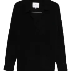 Свитер с воротником поло