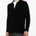 Свитер с воротником поло