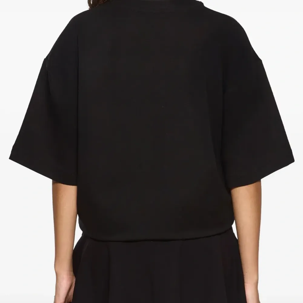 Корсетный топ с цветочным принтом