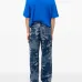 Джинсы с узором