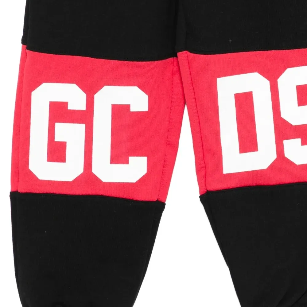 Брюки в стиле колор-блок с логотипом Брюки в стиле колор-блок с логотипом